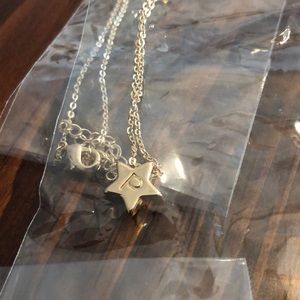 Adjustable Gold Necklace with Reversible Charm